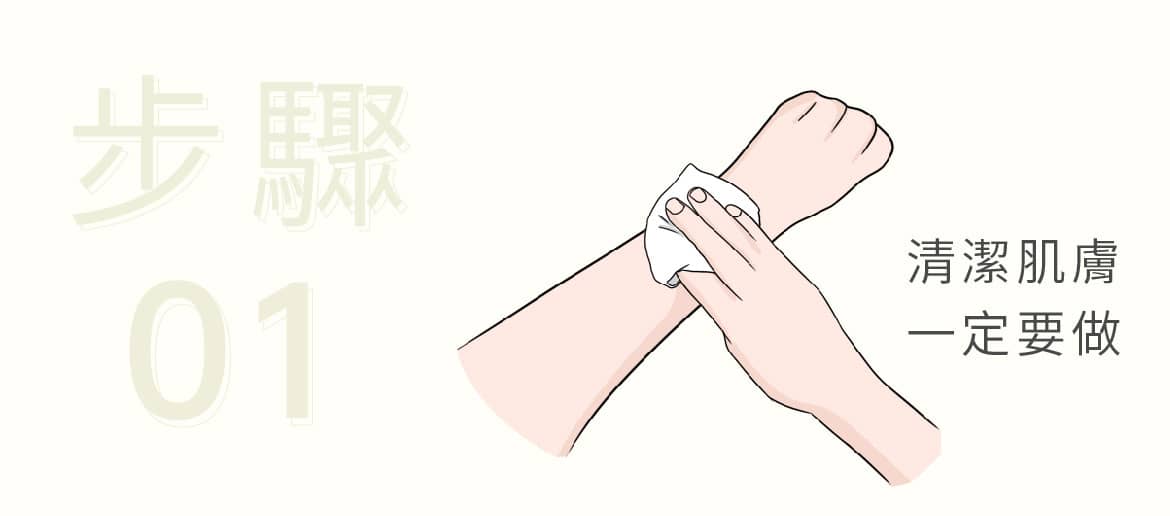 手部除毛教學步驟1