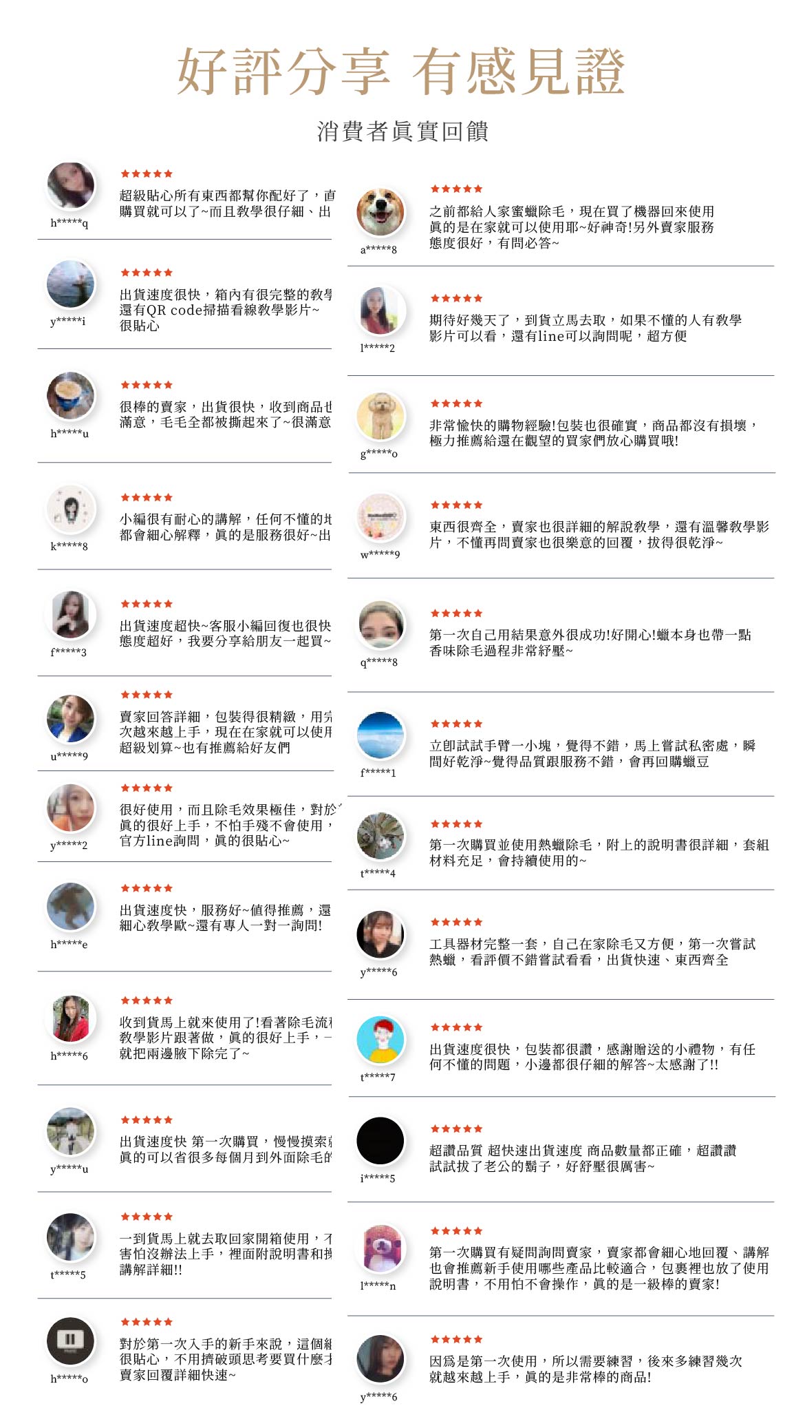 職人硬蠟【頂級保養套組】好評分享