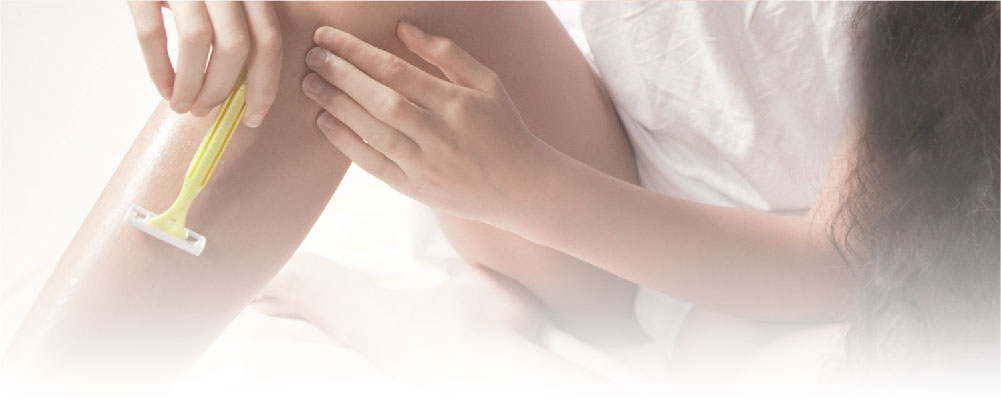 居家除毛方式-刮毛刀