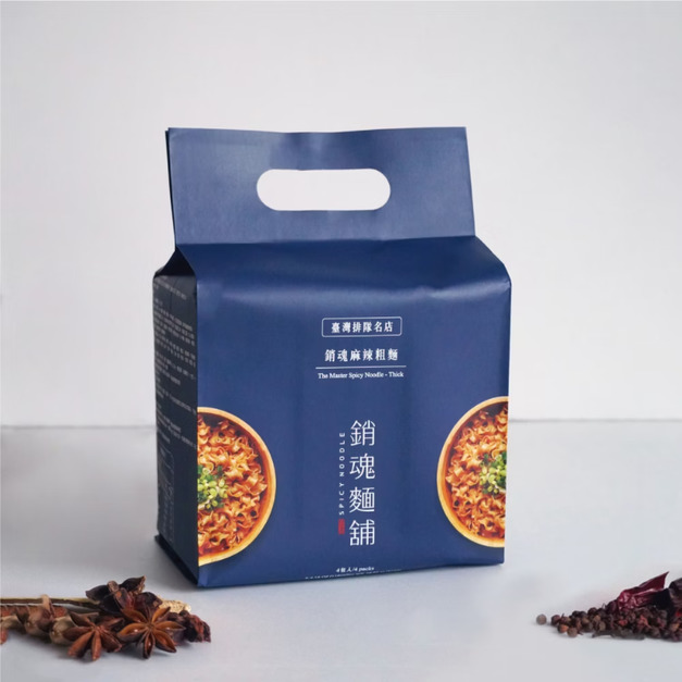 麻辣粗麵(4入/袋) 麻辣粗麵(4入/袋)