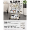 【ENNE】簡約風三層收納壓克力置物推車附三個透明掛籃_4 【ENNE】簡約風三層收納壓克力置物推車附三個透明掛籃_4