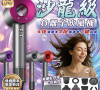 【沙龍級負離子高速吹風機】