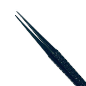 Micro Cooley Tissue Forceps Black 微創多齒組織鑷 消光黑 Micro Cooley Tissue Forceps Black 微創多齒組織鑷 消光黑