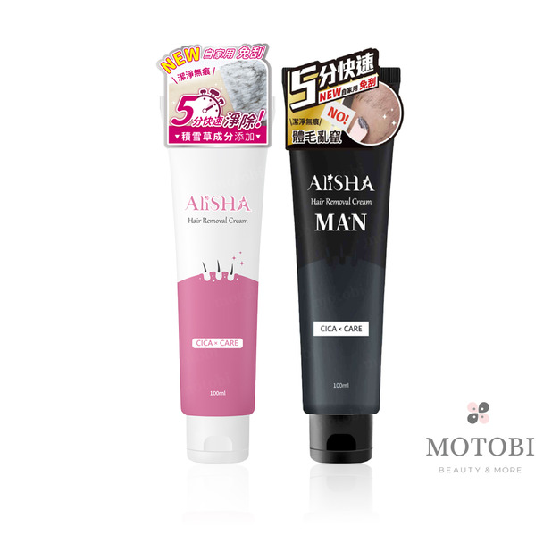 AliSHA 光滑美肌淨除霜100ml (兩款可選) 私密肌可用 AliSHA 光滑美肌淨除霜100ml (兩款可選) 私密肌可用