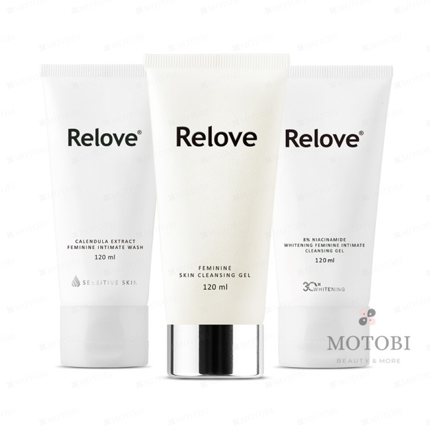 Relove 女性私密潔淨凝露120ml (菸鹼醯胺/金盞花/胺基酸) 三款可選 私密洗 Relove 女性私密潔淨凝露120ml (菸鹼醯胺/金盞花/胺基酸) 三款可選 私密洗