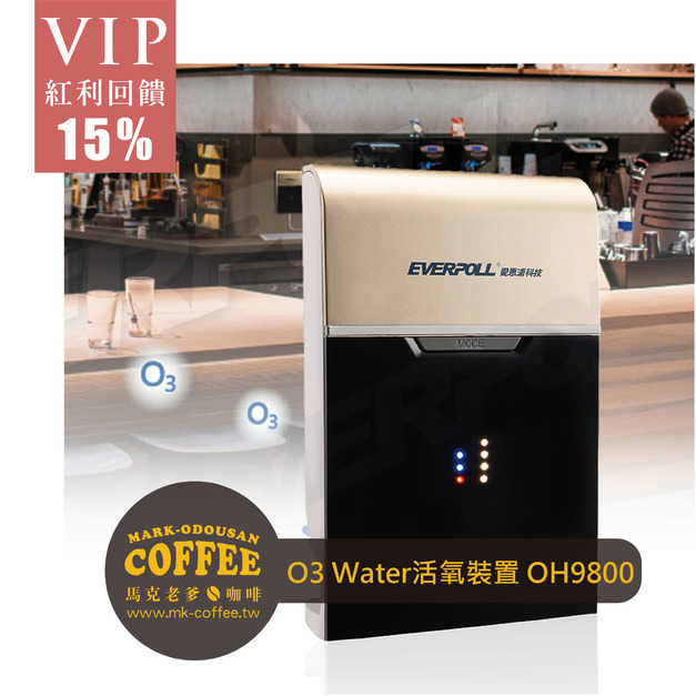 EVERPOLL愛科濾淨 商用型O3 Water活氧裝置 (OH9800)