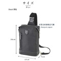 日本製 休閒+都會 2way輕量機能斜背包-黑色_1 日本製 休閒+都會 2way輕量機能斜背包-黑色_1