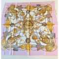 日本製 絲巾_凡爾賽宮廷絲巾_粉 (88x88cm)_5 日本製 絲巾_凡爾賽宮廷絲巾_粉 (88x88cm)_5