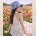 日本製 帽子_Le Nœud Charmant|經典之結(霧藍灰 Bleu Gris)_2 日本製 帽子_Le Nœud Charmant|經典之結(霧藍灰 Bleu Gris)_2