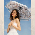 日本製 晴雨傘_優雅軌跡_焦糖藍|Trace d’Élégance 抗UV 折疊傘_3 日本製 晴雨傘_優雅軌跡_焦糖藍|Trace d’Élégance 抗UV 折疊傘_3