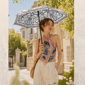 日本製 晴雨傘_優雅軌跡_灰藍|Trace d’Élégance 抗UV 折疊傘_3 日本製 晴雨傘_優雅軌跡_灰藍|Trace d’Élégance 抗UV 折疊傘_3
