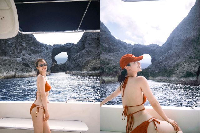 比基尼秀窈窕身材,S曲線辣翻眾人