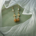 【花橙】垂墜式耳環_4 【花橙】垂墜式耳環_4