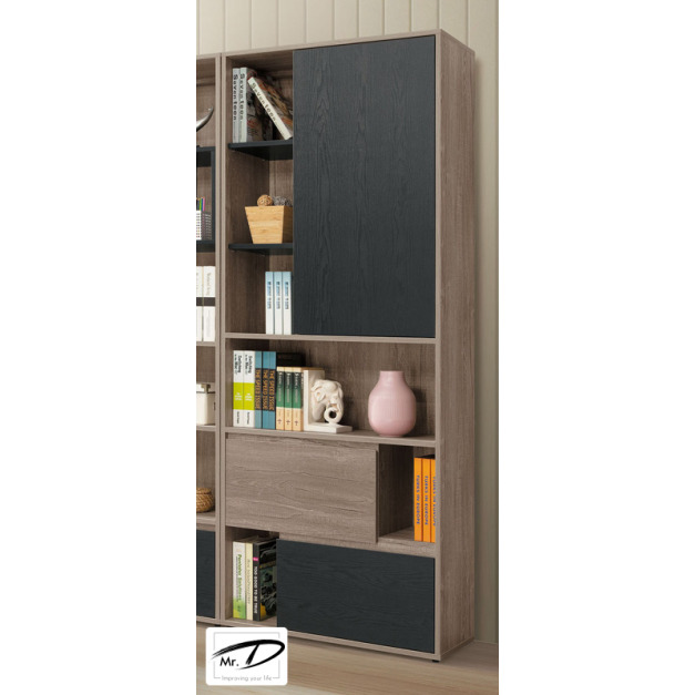 B4110 571-02 艾爾頓2.7尺書櫃 B4110 571-02 艾爾頓2.7尺書櫃