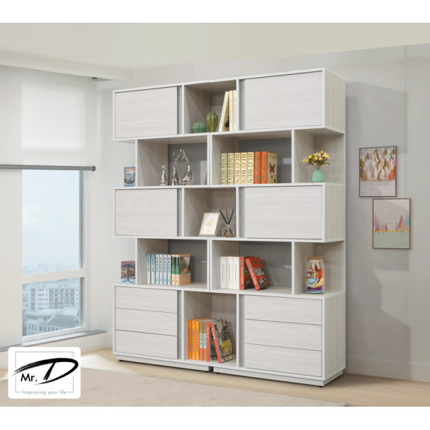 B4078 564-02 沃克5.3尺書櫃組 B4078 564-02 沃克5.3尺書櫃組