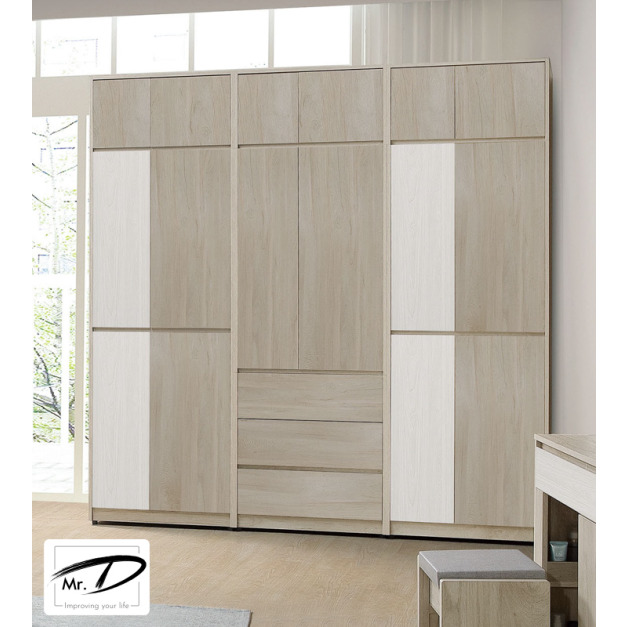 B3181 58-02 伊凡7.5尺組合高衣櫥 B3181 58-02 伊凡7.5尺組合高衣櫥