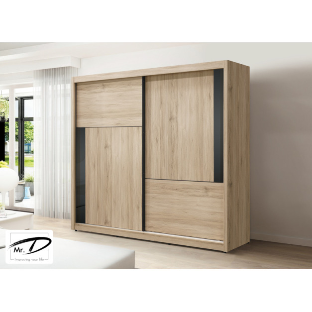 B3332 116-09 墨爾本7×7尺推門衣櫥 B3332 116-09 墨爾本7×7尺推門衣櫥