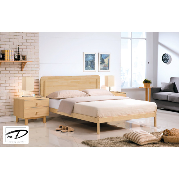 B3423 149-04 羅德北歐本色5尺床台(木面) B3423 149-04 羅德北歐本色5尺床台(木面)