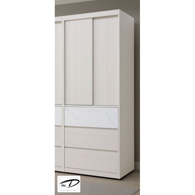 B3198 64-03 泰倫3×7尺推門衣櫥 B3198 64-03 泰倫3×7尺推門衣櫥