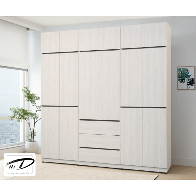 B3231 78-01 艾倫7.5尺組合高衣櫥 B3231 78-01 艾倫7.5尺組合高衣櫥