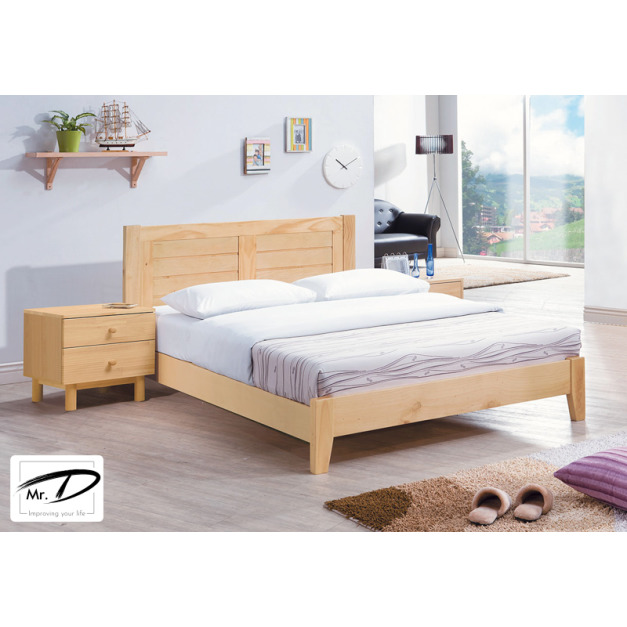 B3412 147-04 凱西本色6尺床台 B3412 147-04 凱西本色6尺床台