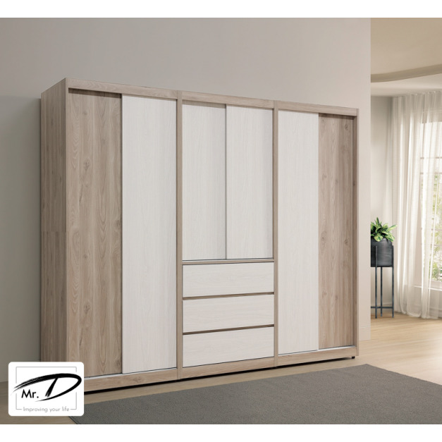 B3210 68-02 伊格絲8尺組合推門衣櫥 B3210 68-02 伊格絲8尺組合推門衣櫥