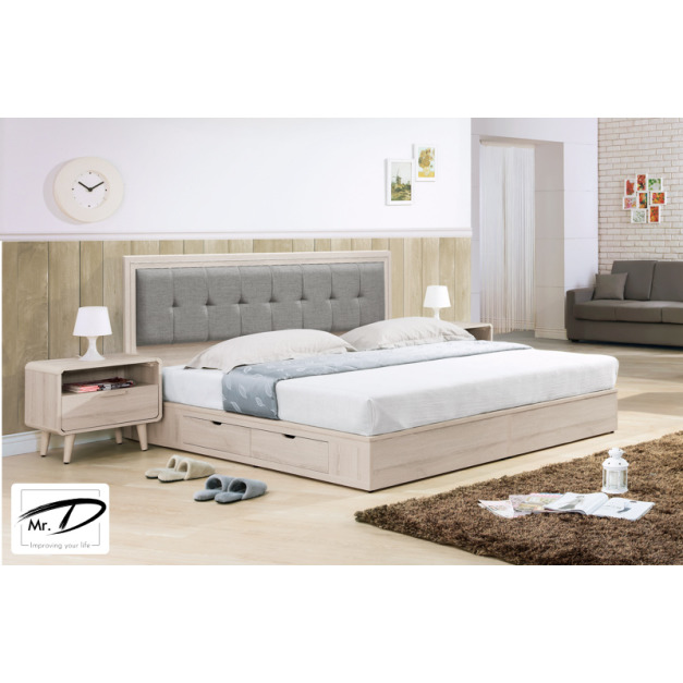 B3299 105-08 艾美洗白橡木3.5尺床頭片 B3299 105-08 艾美洗白橡木3.5尺床頭片