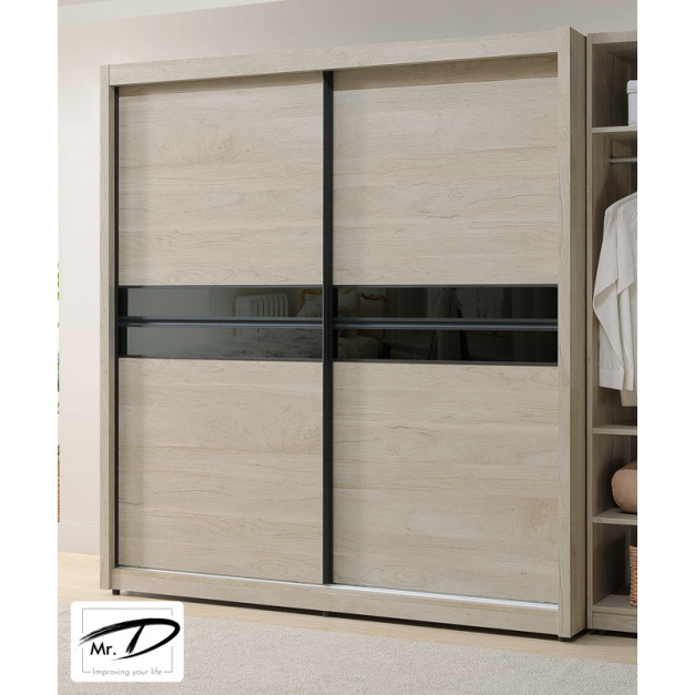 B3172 56-05 威瑟斯6尺推門衣櫥 B3172 56-05 威瑟斯6尺推門衣櫥