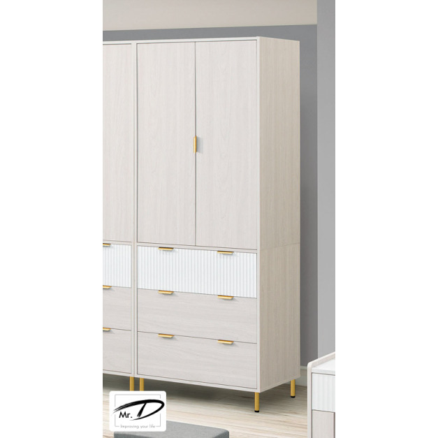 B3263 92-04 黛妮3×7尺衣櫥 B3263 92-04 黛妮3×7尺衣櫥