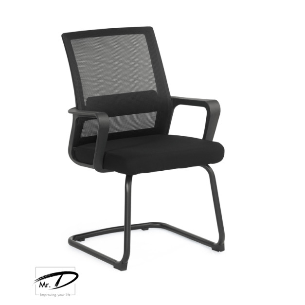 C4321 1674-6 琳達洽談椅(黑色)(布) C4321 1674-6 琳達洽談椅(黑色)(布)