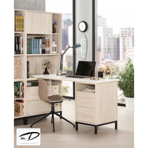 C4129 1615-1 丹妮拉5尺L型四抽書桌 C4129 1615-1 丹妮拉5尺L型四抽書桌