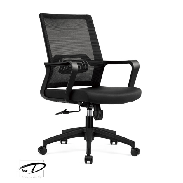 C4317 1674-2 丹泰網椅(低背)(黑色)(布) C4317 1674-2 丹泰網椅(低背)(黑色)(布)