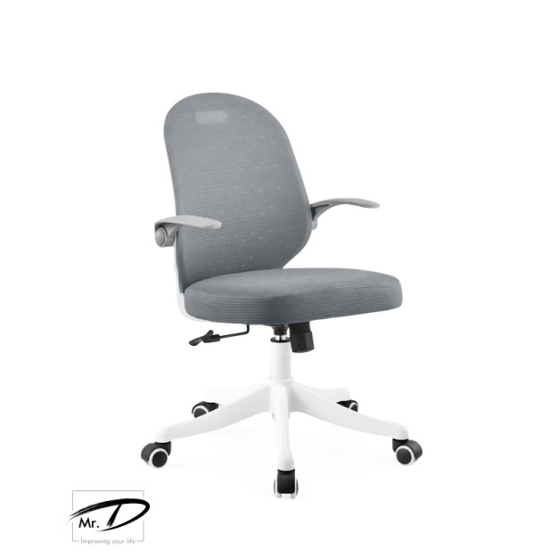 C4336 1678-1 克洛絲網椅(灰色)(灰布) C4336 1678-1 克洛絲網椅(灰色)(灰布)