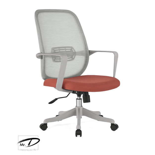 C4327 1675-6 蒂娜網椅(中背)(灰色)(布) C4327 1675-6 蒂娜網椅(中背)(灰色)(布)