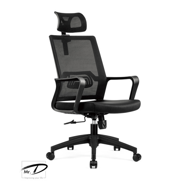 C4316 1674-1 丹泰網椅(高背)(黑色)(布) C4316 1674-1 丹泰網椅(高背)(黑色)(布)