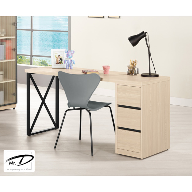 C4098 1608-3 艾維斯5尺三抽書桌 C4098 1608-3 艾維斯5尺三抽書桌