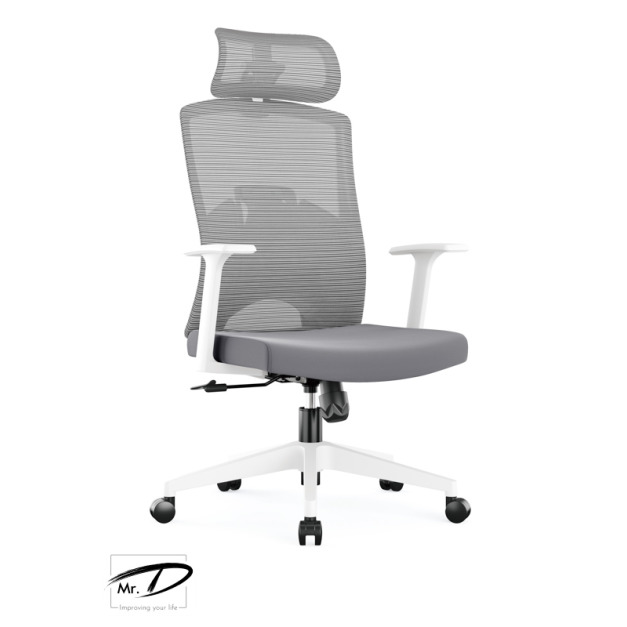 C4277 1667-4 恩尼網椅(高背)(白色)(布) C4277 1667-4 恩尼網椅(高背)(白色)(布)