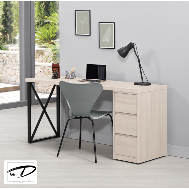 C4118 1612-4 里斯特4尺三抽書桌 C4118 1612-4 里斯特4尺三抽書桌