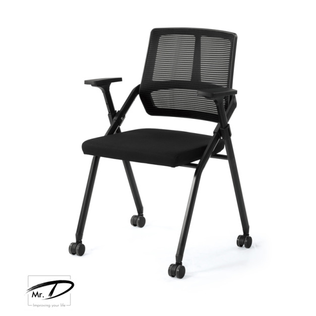 C4354 1682-3 多麗絲培訓椅(黑色)(布)(附滑輪) C4354 1682-3 多麗絲培訓椅(黑色)(布)(附滑輪)