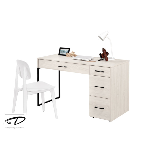 C4081 1604-3 蘿克斯4尺四抽書桌 C4081 1604-3 蘿克斯4尺四抽書桌