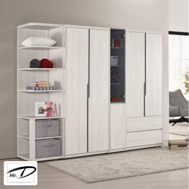 C3056 1032-1 羅恩8.4尺組合衣櫥(全組) C3056 1032-1 羅恩8.4尺組合衣櫥(全組)