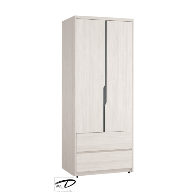 C3058 1033-1 羅恩2.7尺衣櫥(二抽) C3058 1033-1 羅恩2.7尺衣櫥(二抽)