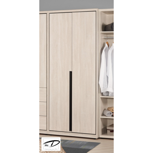 C3188 1127-2 昆提斯2.7尺衣櫥(雙吊) C3188 1127-2 昆提斯2.7尺衣櫥(雙吊)