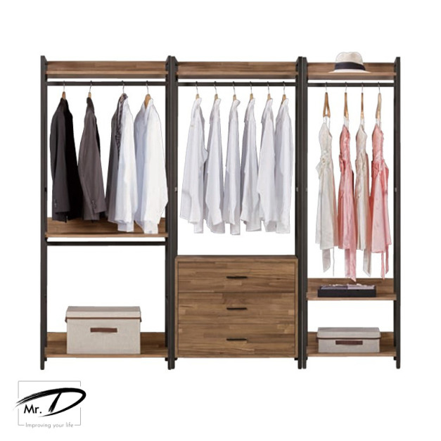 C3505 1276-1 漢諾瓦7.2尺組合衣櫥 C3505 1276-1 漢諾瓦7.2尺組合衣櫥