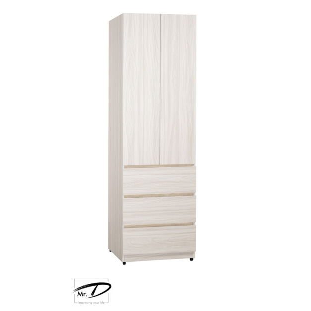 C3053 1012-2 克萊格2尺衣櫥(三抽) C3053 1012-2 克萊格2尺衣櫥(三抽)