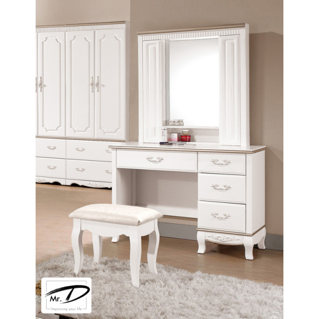 C3468 1257-3 諾維雅3.5尺化妝台(全組) C3468 1257-3 諾維雅3.5尺化妝台(全組)