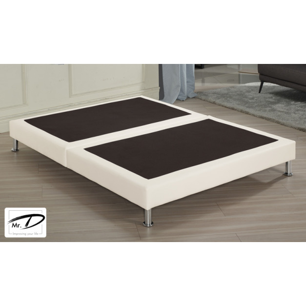 C3615 1298-15 羅莎琳6尺床底(白色皮) C3615 1298-15 羅莎琳6尺床底(白色皮)