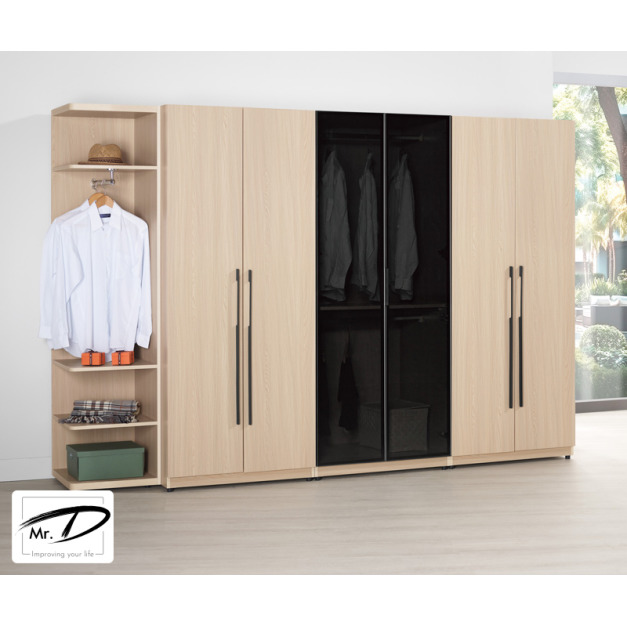 C3349 1209-5 艾維斯9.5尺組合衣櫥(全組) C3349 1209-5 艾維斯9.5尺組合衣櫥(全組)