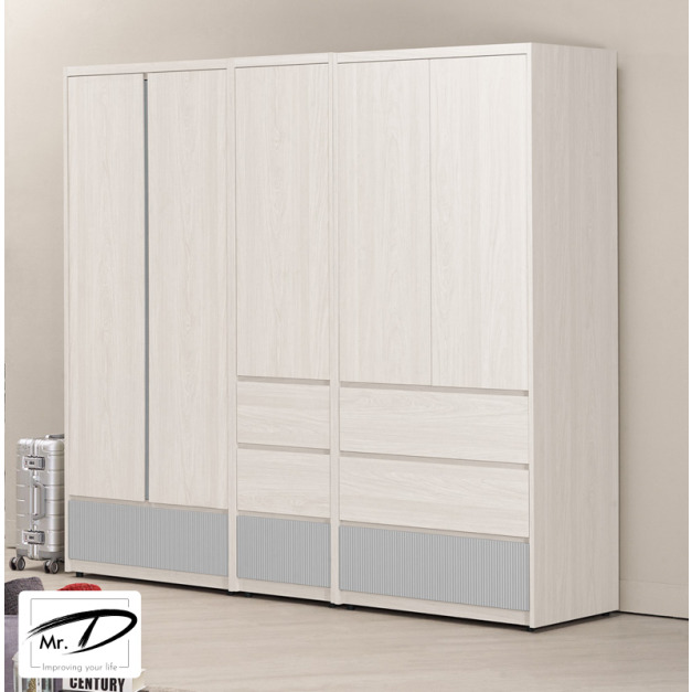 C3080 1044-1 喬倫斯6.8尺組合衣櫥(全組) C3080 1044-1 喬倫斯6.8尺組合衣櫥(全組)