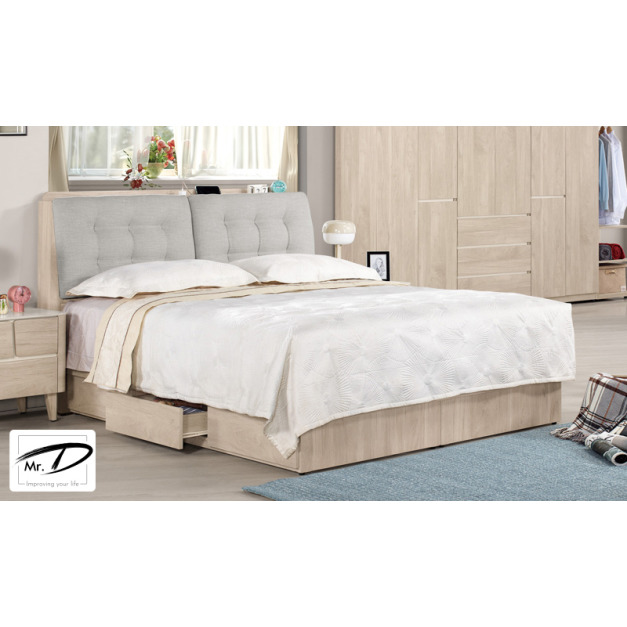 C3283 1159-2 丹尼爾5尺被櫥式雙人床 C3283 1159-2 丹尼爾5尺被櫥式雙人床